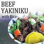 Yakiniku Beef with rice